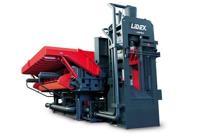 Lidex 1300 t cizalla prensa: Copex para conquistar el mercado turco